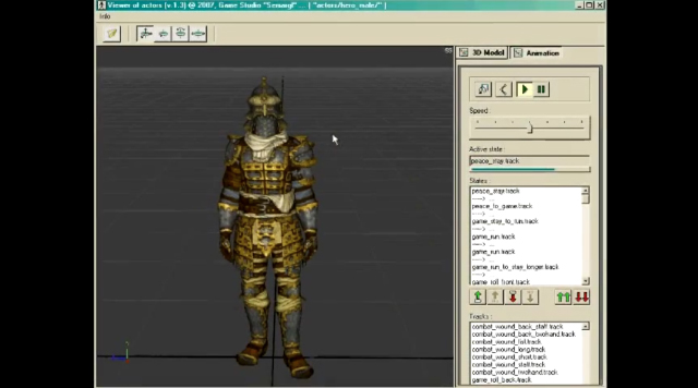 Overview video of animation