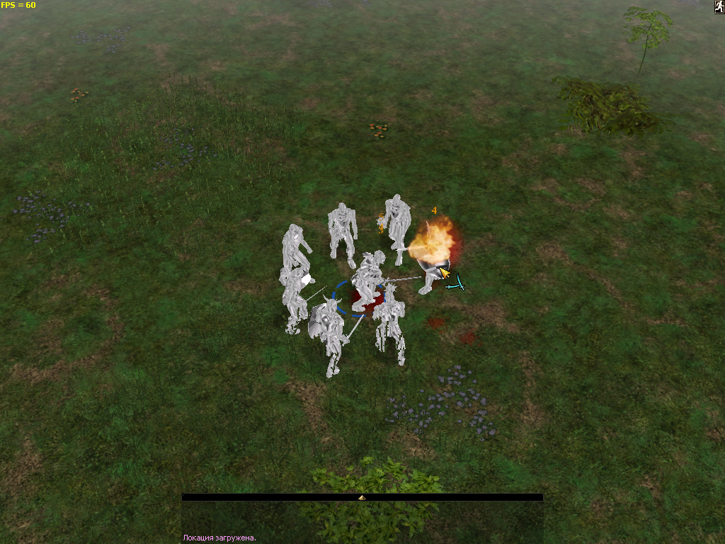 Screenshot from prototype