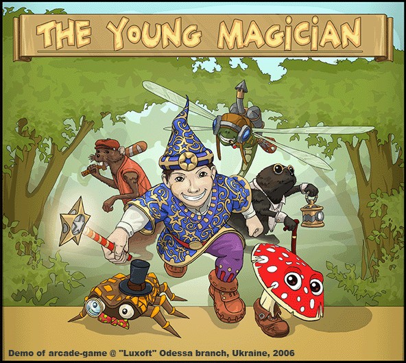 Video of prototype demo 'The Young Magician'